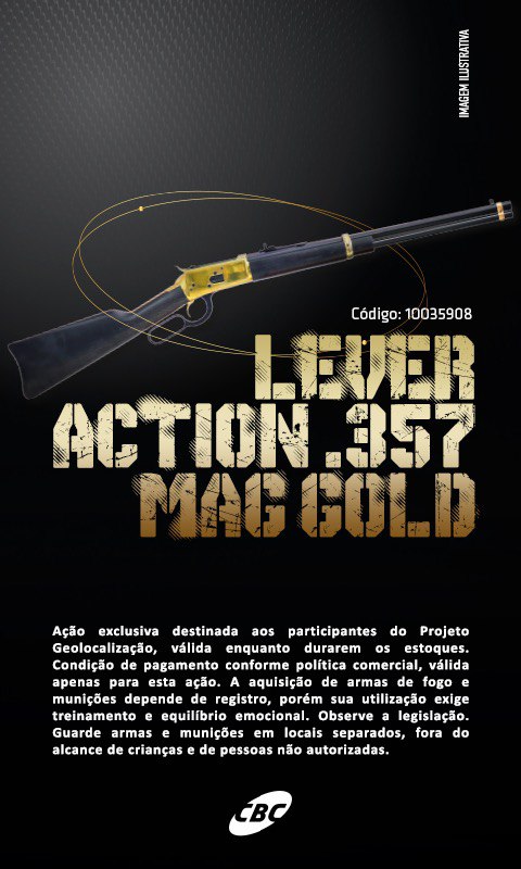 LEVER ACTION .357 MAG GOLD